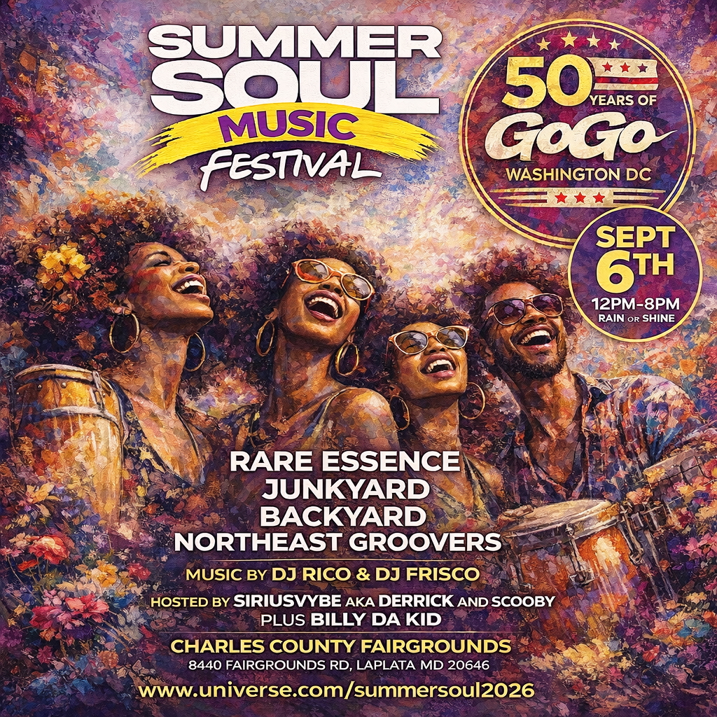 Summer Soul Music Festival 2026 Celebrates 50 Years of Go-Go Music
